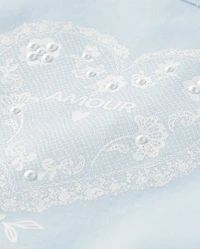 Girls Embellished Graphic Baby Tee