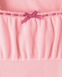 Girls Sueded Rib Shift Dress