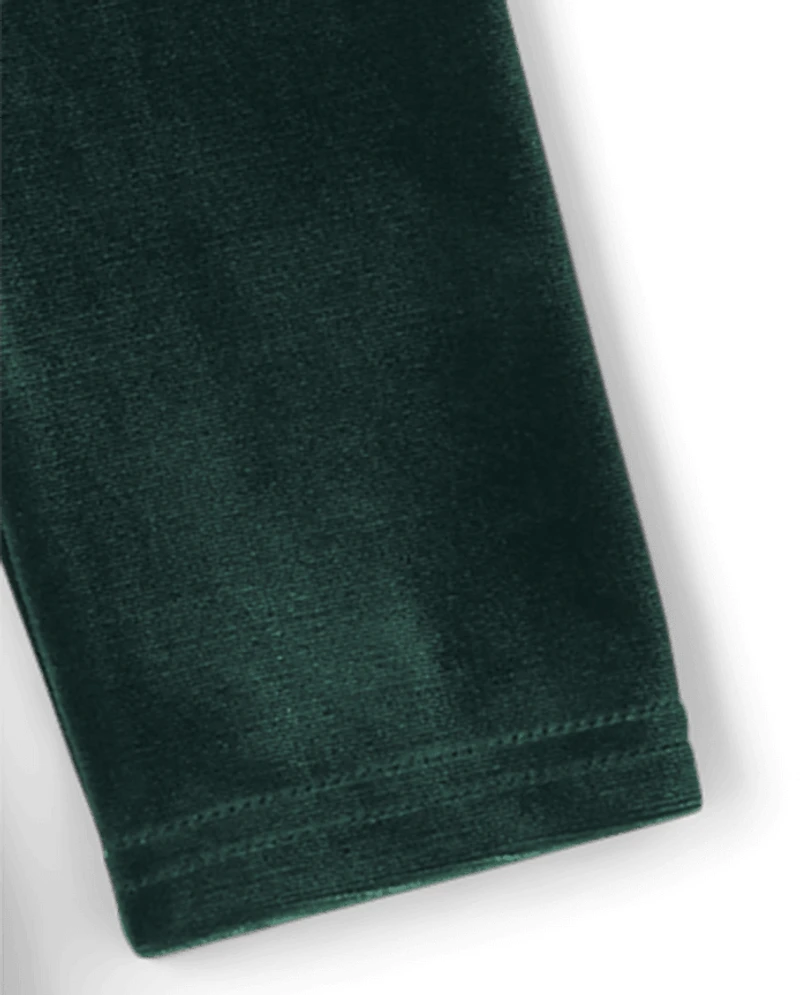 Girls Velour Bubble Dress