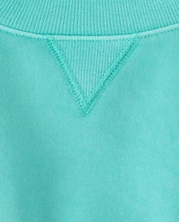 Girls Garment Dyed Premium Fleece Sweatshirt