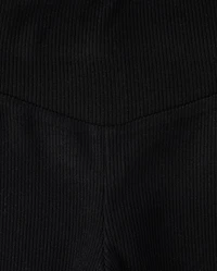 Girls Sueded Rib Flare Leggings