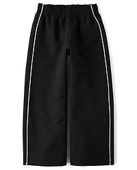 Girls Cozy Wide Leg Track Pants