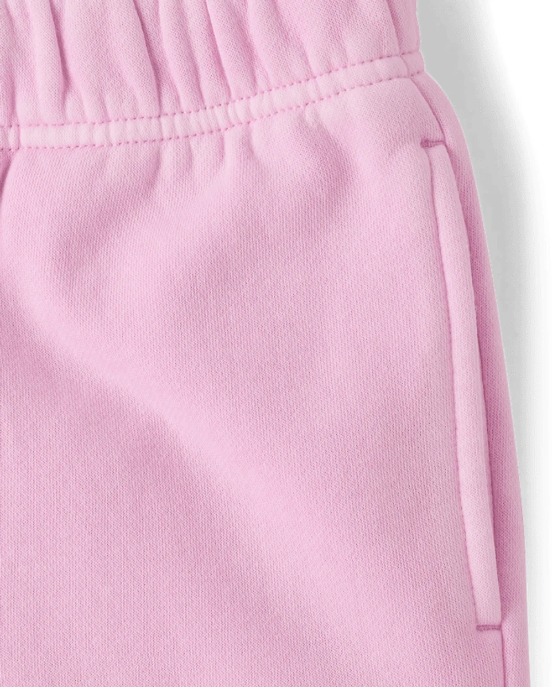 Kids Garment Dyed Premium Fleece Jogger Pants