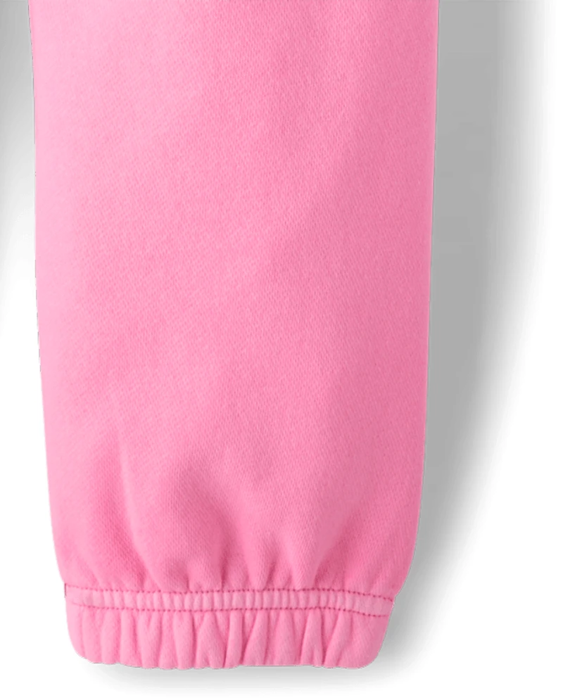 Kids Garment Dyed Premium Fleece Jogger Pants