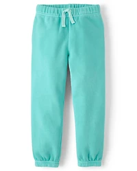 Kids Garment Dyed Premium Fleece Jogger Pants