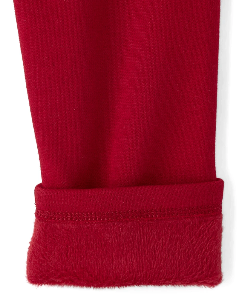 Girls Winter Warm Leggings