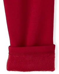 Girls Winter Warm Leggings