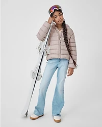 Girls Rhinestone Flare Jeans