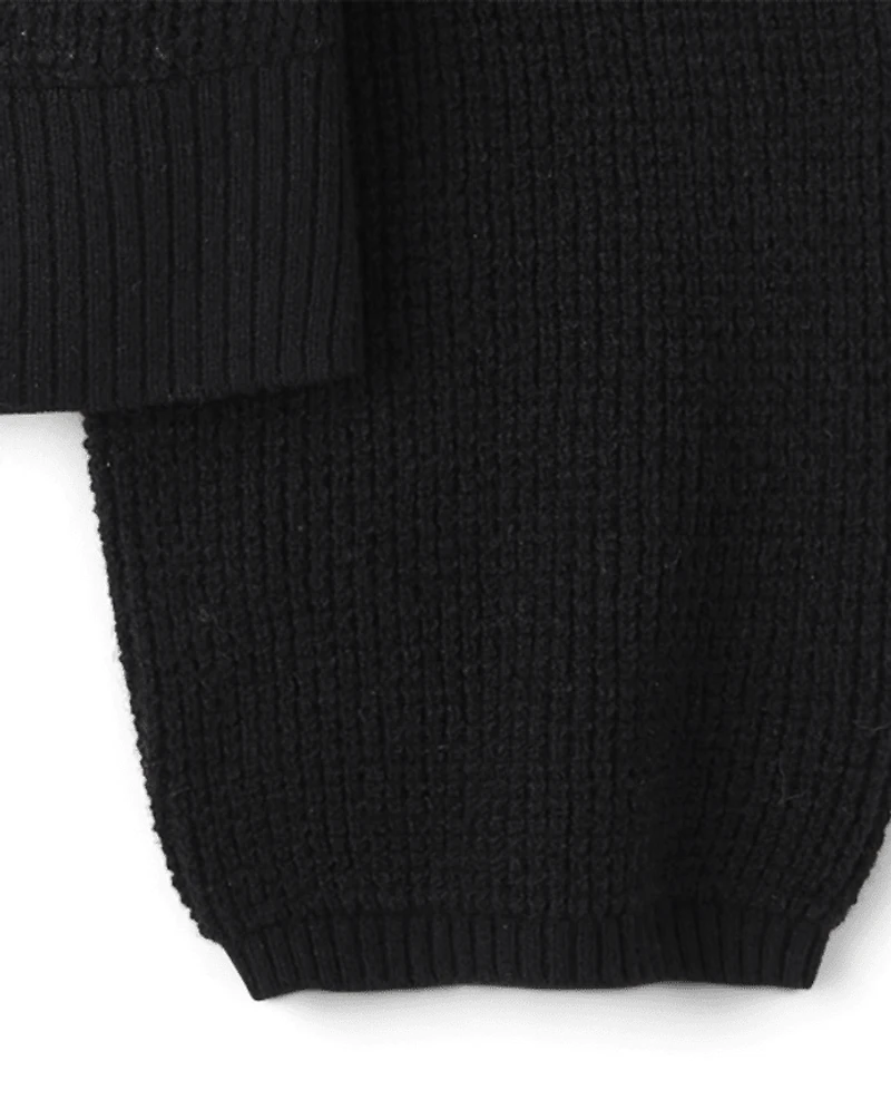 Girls Bell Sleeve Thermal Super Nova Sweater