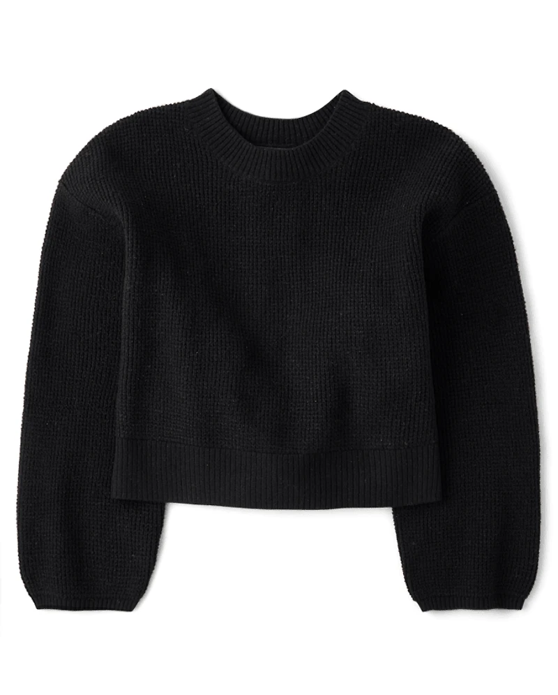 Girls Bell Sleeve Thermal Super Nova Sweater