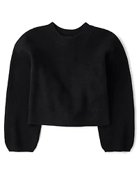 Girls Bell Sleeve Thermal Super Nova Sweater