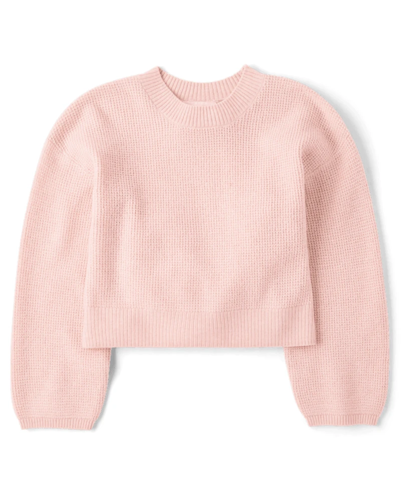 Girls Bell Sleeve Thermal Super Nova Sweater