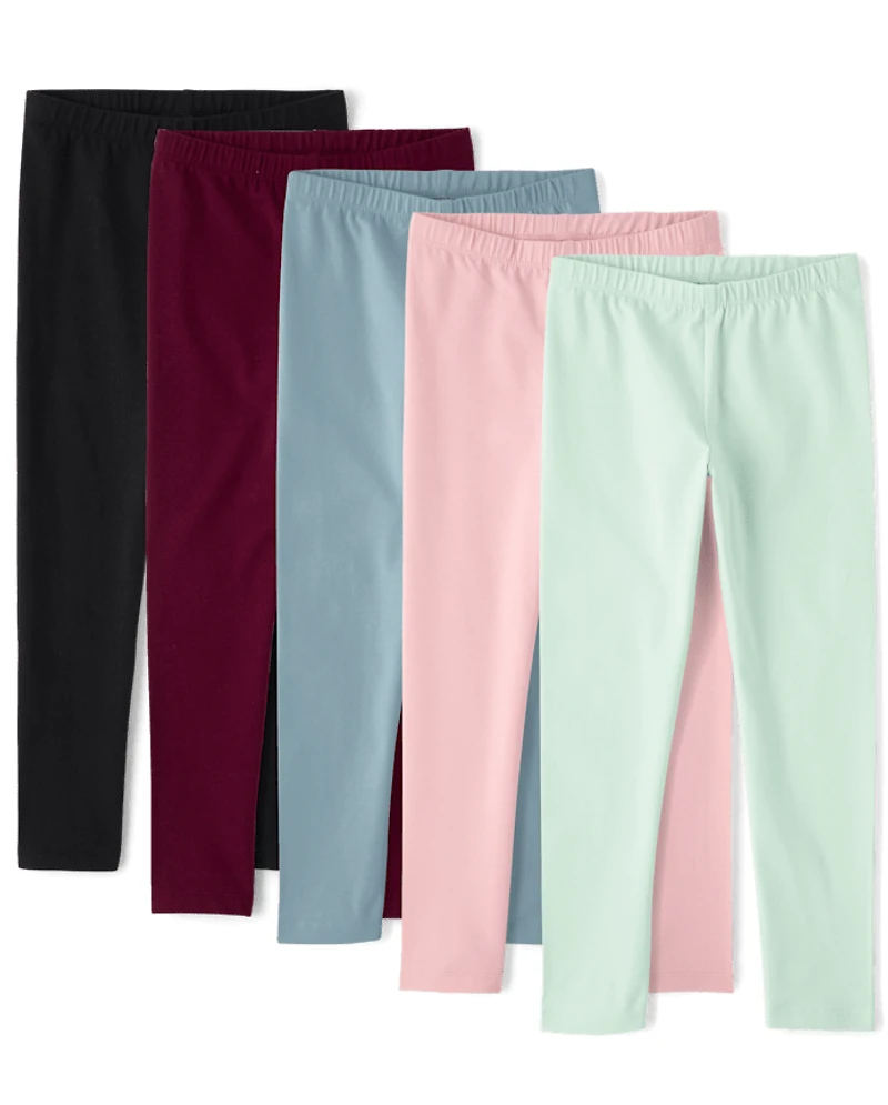 Girls Leggings 5-Pack
