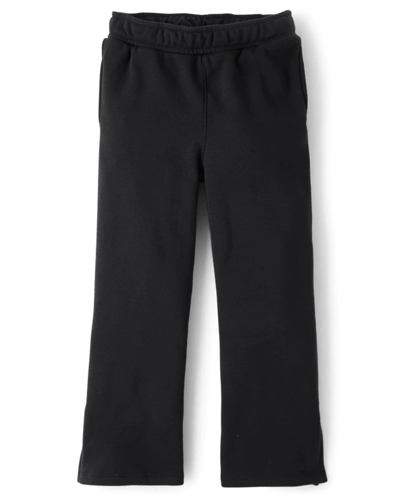 Girls Winter Warm Wide Leg Lounge Pants