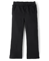 Girls Winter Warm Wide Leg Lounge Pants