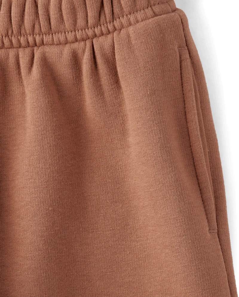 Girls Winter Warm Wide Leg Lounge Pants