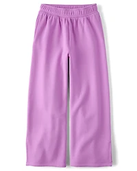 Girls Winter Warm Wide Leg Lounge Pants