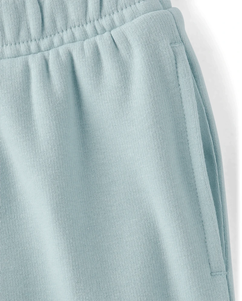 Girls Winter Warm Wide Leg Lounge Pants