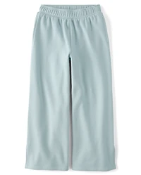 Girls Winter Warm Wide Leg Lounge Pants