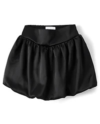 Girls Satin Bubble Skirt