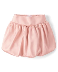 Girls Satin Bubble Skirt
