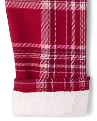 Girls Print Winter Warm Leggings