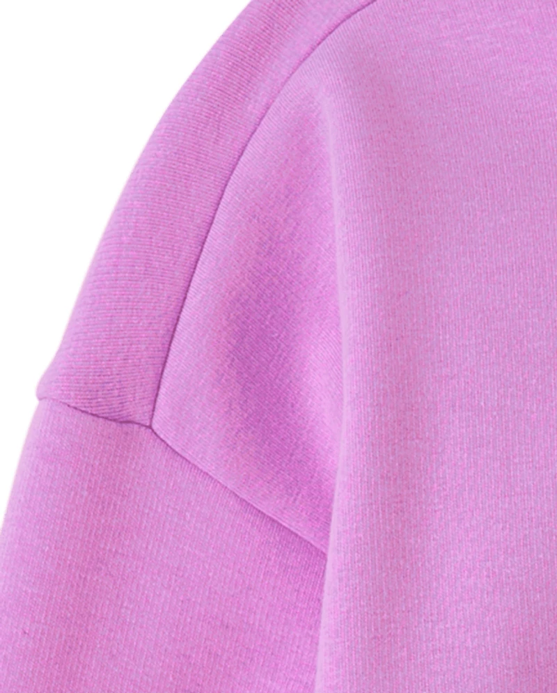 Girls Embellished Winter Warm Sweatshirt