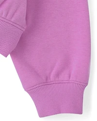 Girls Embellished Winter Warm Sweatshirt