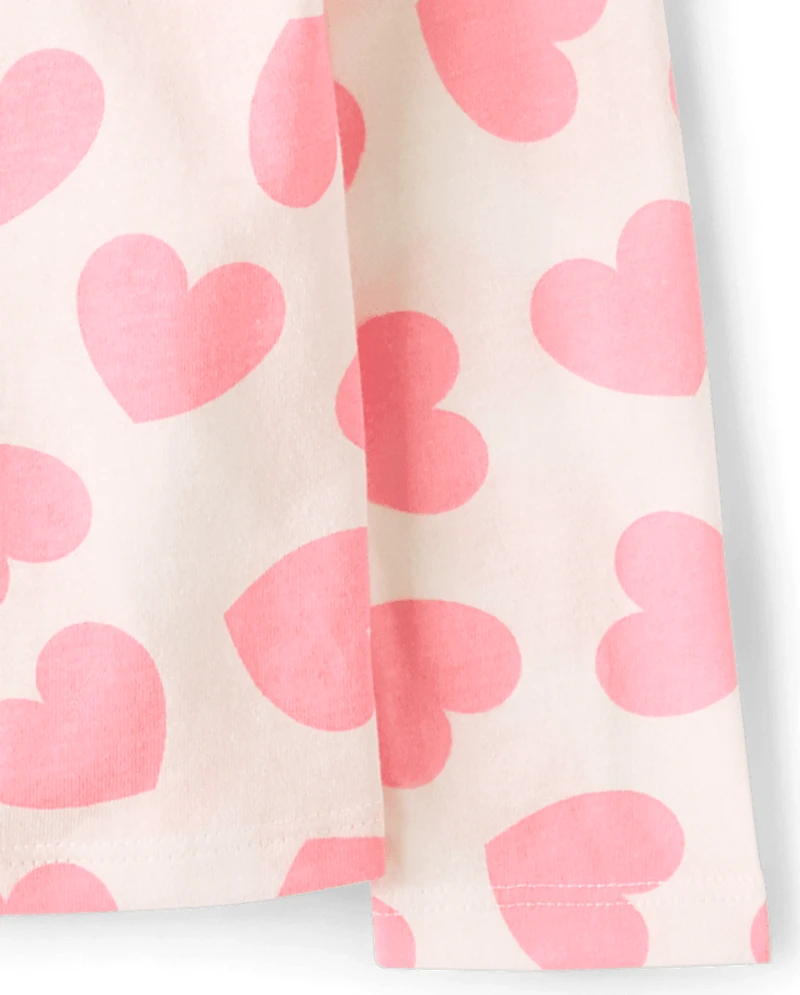 Toddler Girls Heart Flutter Top 3-Pack