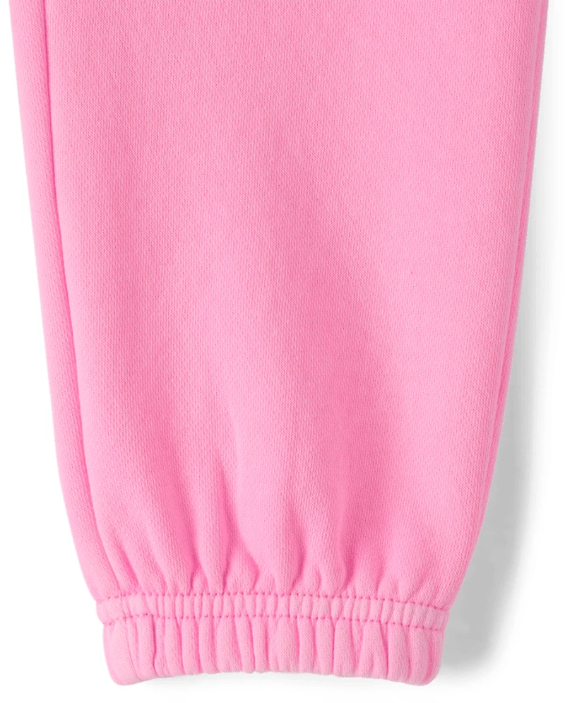 Toddler Garment Dyed Premium Fleece Jogger Pants