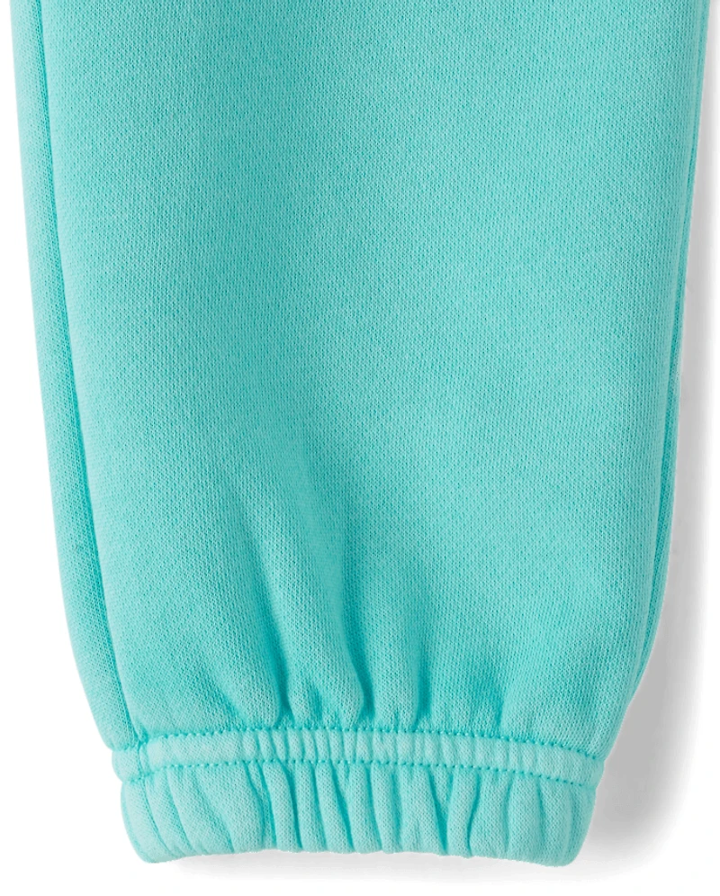Toddler Garment Dyed Premium Fleece Jogger Pants