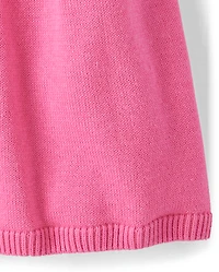 Baby And Toddler Girls Heart Sweater Dress