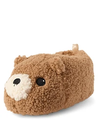 Toddler Boys Bear Slippers