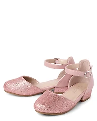 Toddler Girls Glitter Low Heels