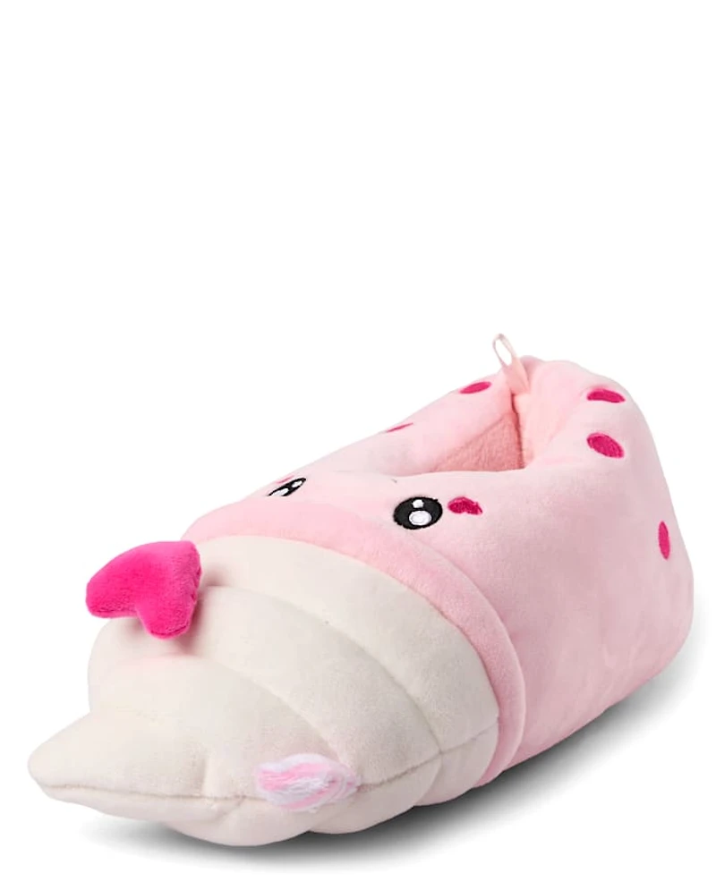 Girls Dessert Drink Slippers