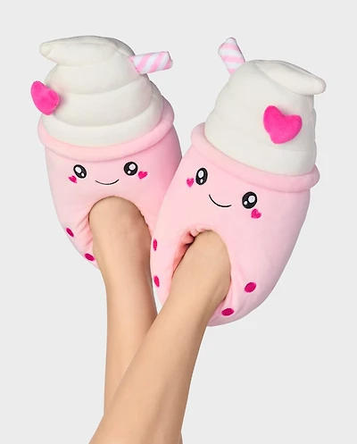 Girls Dessert Drink Slippers