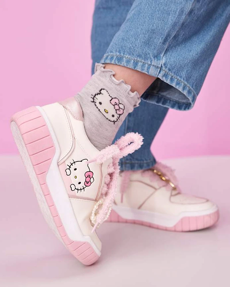 Girls Hello Kitty® Colorblock Low Top Sneakers