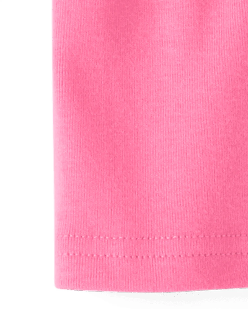 Pyjama en coton ajusté pingouin pour bébés et petites filles