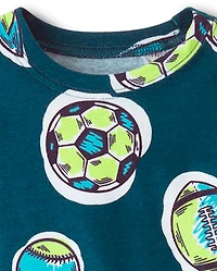 Baby And Toddler Boys Sports Snug Fit Cotton Pajamas