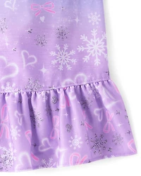 Nuisette à volants de ballerine pour fille