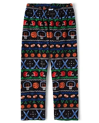 Boys Sports Microfleece Pajama Pants