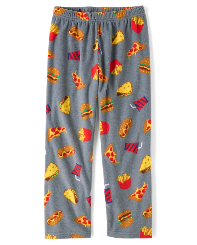 Boys Snacks Microfleece Pajama Pants