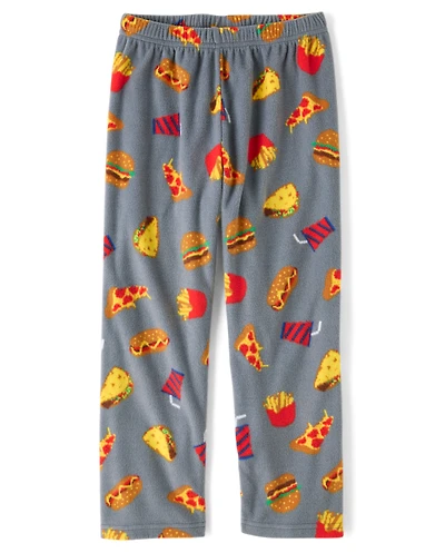Boys Snacks Microfleece Pajama Pants
