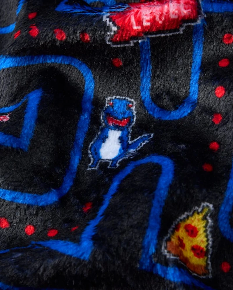 Pantalon de pyjama garçon pour jeux vidéo - Polaire douce