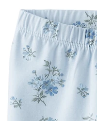 Lot de 2 leggings tutu fleuris pour bébé fille