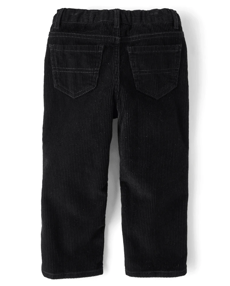 Baby And Toddler Boys Corduroy Straight Pants