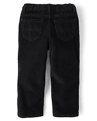 Baby And Toddler Boys Corduroy Straight Pants