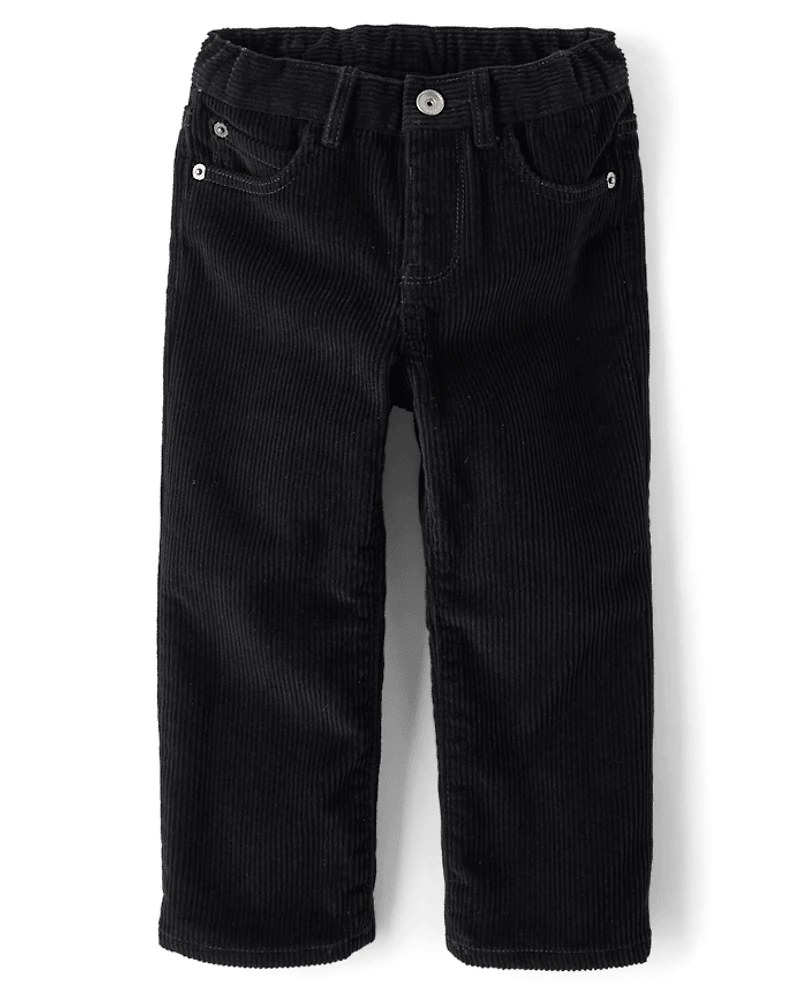 Baby And Toddler Boys Corduroy Straight Pants