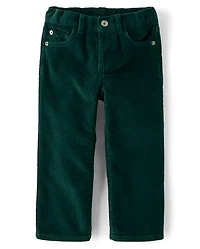 Baby And Toddler Boys Corduroy Straight Pants