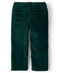 Baby And Toddler Boys Corduroy Straight Pants